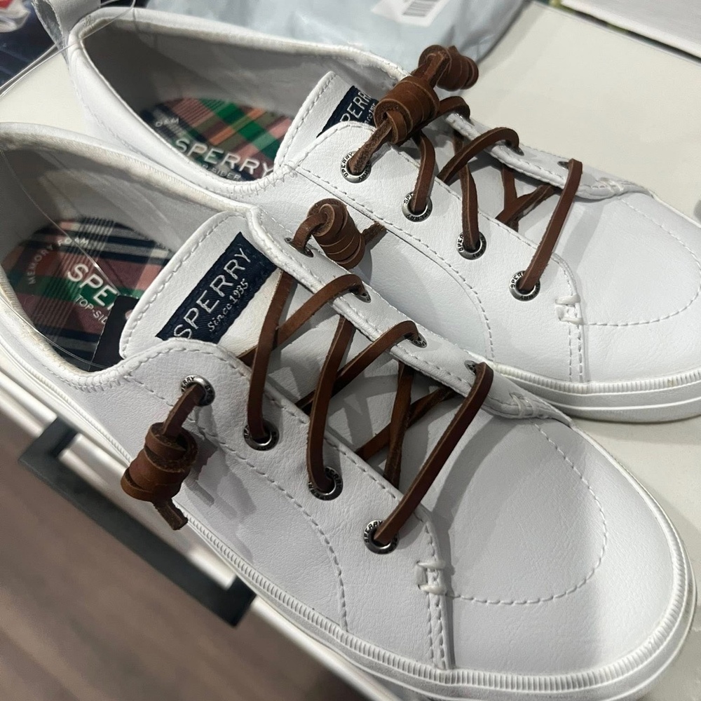 Sperry Women's Crest Vibe Canvas Sneakers size 10 - Picture 1 of 6